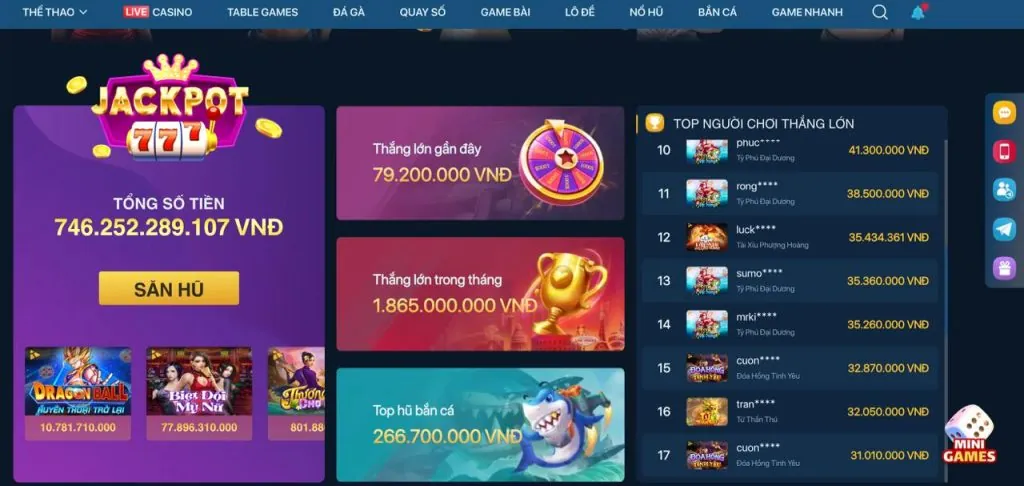 Các loại cookie khác nhau được sử dụng bởi win777 bet